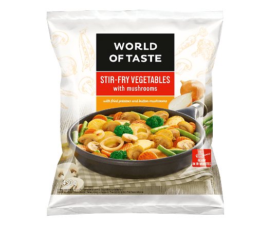 Суміш овочева Iglotex для смаження з грибами