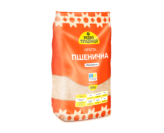 Крупа Рідні традиції Полтавська пшенична