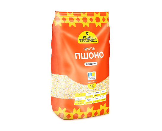 Крупа Рідні традиції пшоно шліфоване