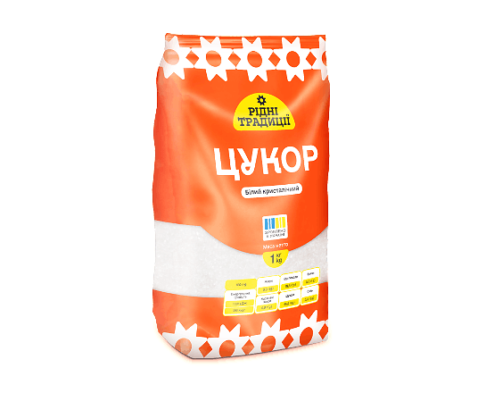 Цукор Рідні традиції білий кристалічний