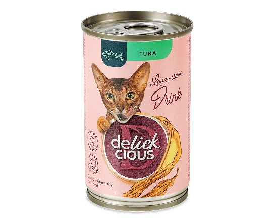 Корм для котів Delickcious напій з тунцем
