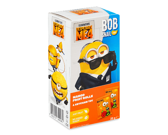 Набір Bob Snail Fun Цукерки манго + іграшка-брелок