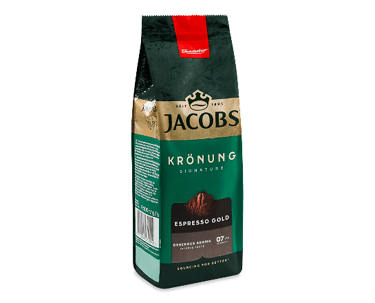 Кава мелена Jacobs Espresso Gold Kronung смажена