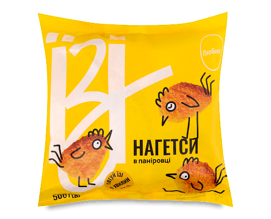 Нагетси Їзі курячі в паніровці заморожені