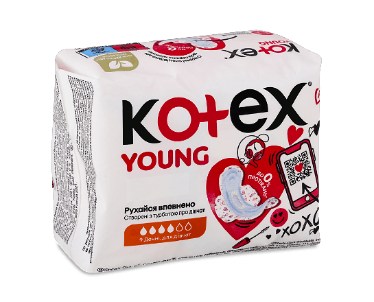 Прокладки гігієнічні Kotex Young Day