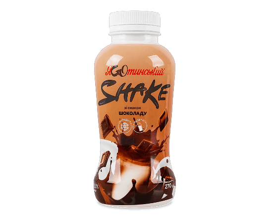 Коктейль молочний Яготинський зі смаком шоколаду 1,5%