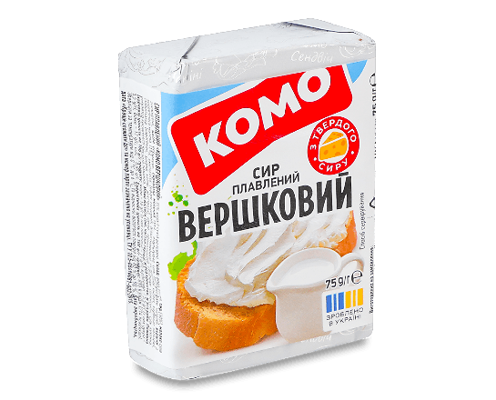 Сир плавлений Комо вершковий 35%