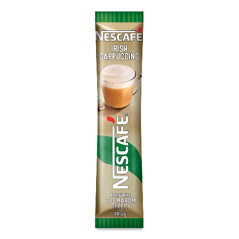 Напій кавовий Nescafe Irish cappuccino розчинний
