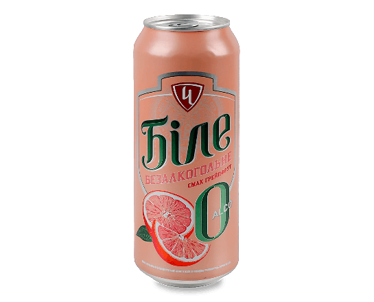 Пиво Чернігівське Біле грейпфрут безалкогольне з/б