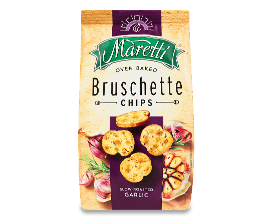 Брускети Maretti зі смаком часнику