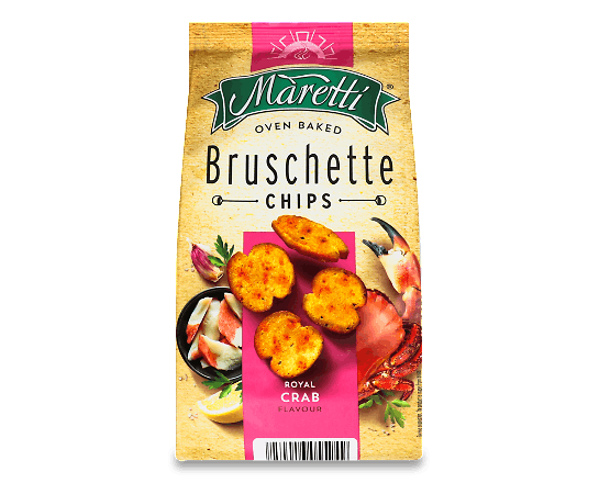 Брускети Maretti зі смаком краба