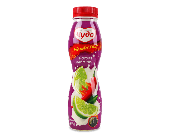 Йогурт Чудо Flamin Hot Лайм чилі 2,5% пл