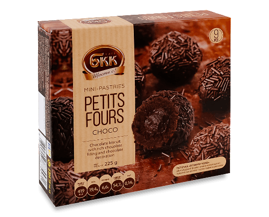 Тістечка Київ БКК Птіфури Чоко