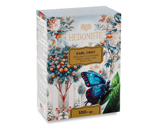 Чай чорний Hedoniste Ерл Грей з ароматом бергамоту