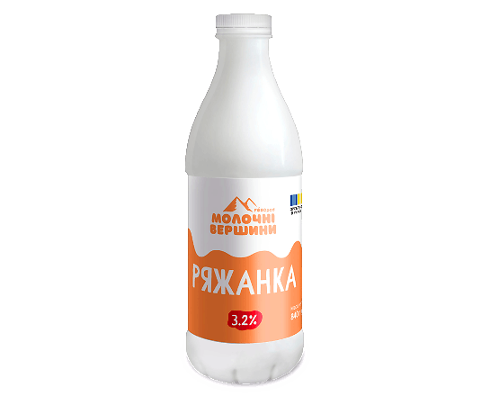 Ряжанка Молочні вершини 3,2%