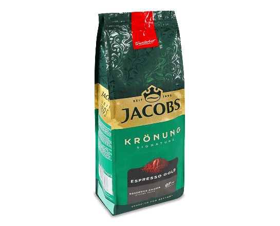 Кава мелена Jacobs Espresso Gold Kronung смажена