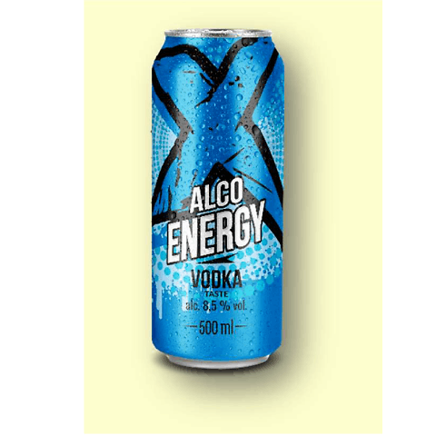 Напій енергетичний X-Energy Vodka сл/алк газ з/б, 500мл – купити в