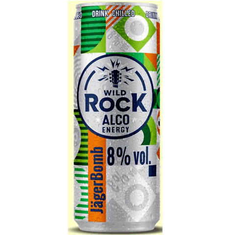 Напій енергетичний Wild Rock Jager Bomb сл/алк з/б