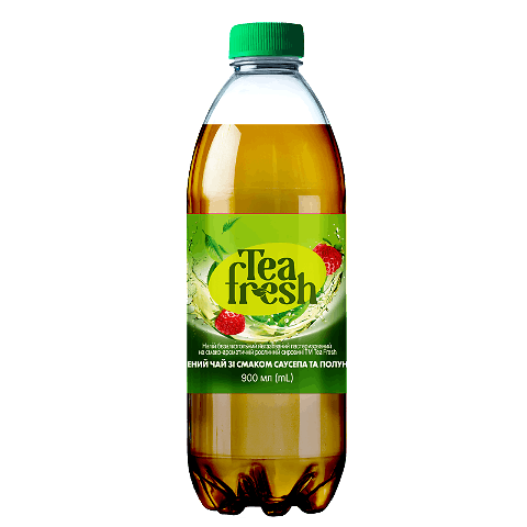 Напій Tea fresh Зелений чай смак саусепа-полуниці