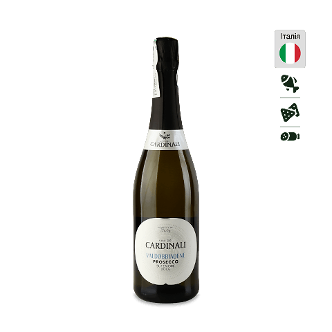 Вино ігр Vini dei Cardinali Prosecco DOCG ExDr біл