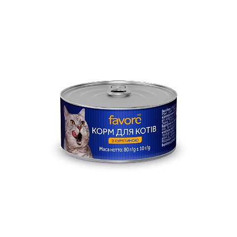 Корм для котів Favore з курятиною