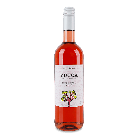 Вино Yucca Zinfandel Rose рожеве напівсолодке