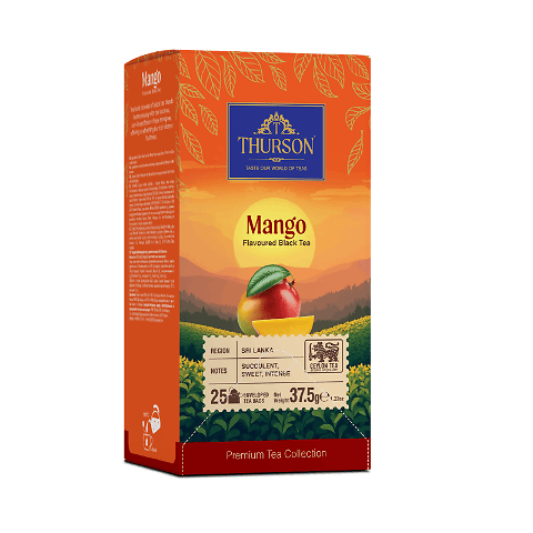 Чай чорний Thurson Mango з ароматом манго