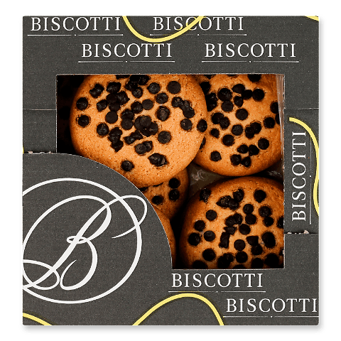 Печиво Biscotti Американське зі шматочками глазурі