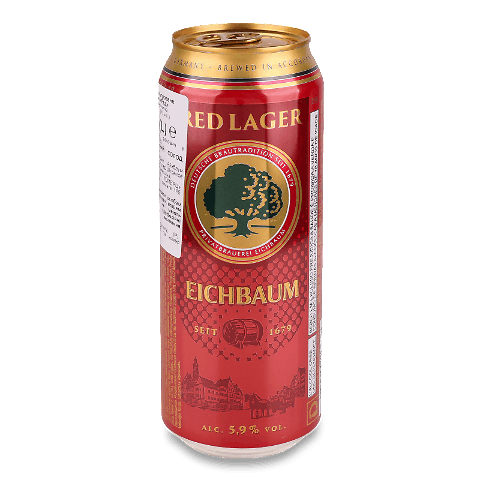 Пиво Eichbaum Red янтарне з/б