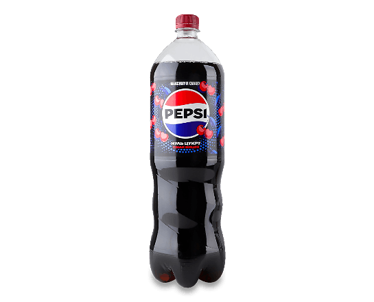 Напій Pepsi зі смаком вишні нуль цукру безалкогольний сильногазований