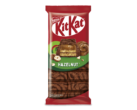 Шоколад Kit Kat Hazelnut молочний та чорний