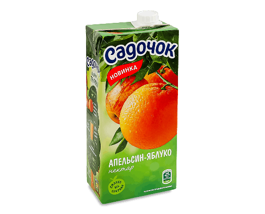 Нектар Садочок апельсиново-яблучний неосвітлений