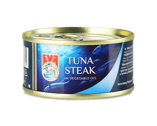 Тунець EVA стейк в рослинній олії