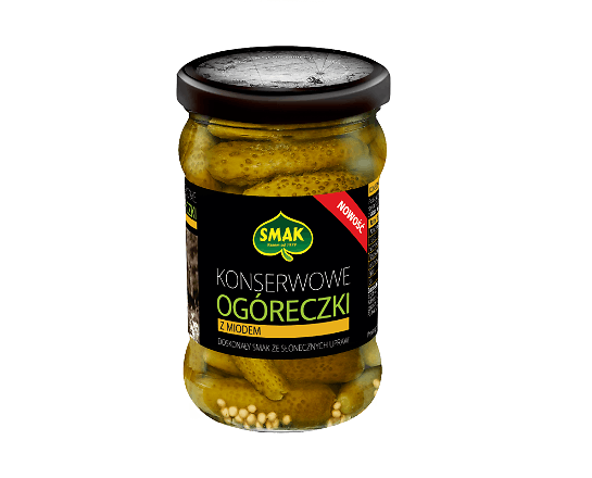 Огірки Smak консервовані з медом